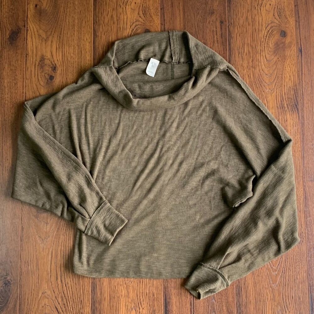 Free People funnel neck dolman top S We The Free